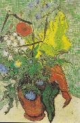 Vincent Van Gogh Wild flowers and thistles in a vase Germany oil painting artist